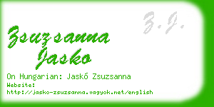 zsuzsanna jasko business card