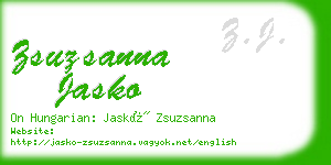 zsuzsanna jasko business card